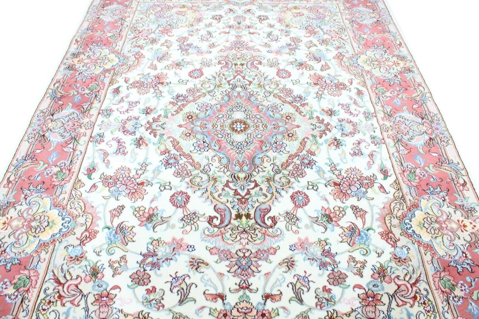 Perserteppich Tabriz 297 x 200 cm Wolle handgeknüpft