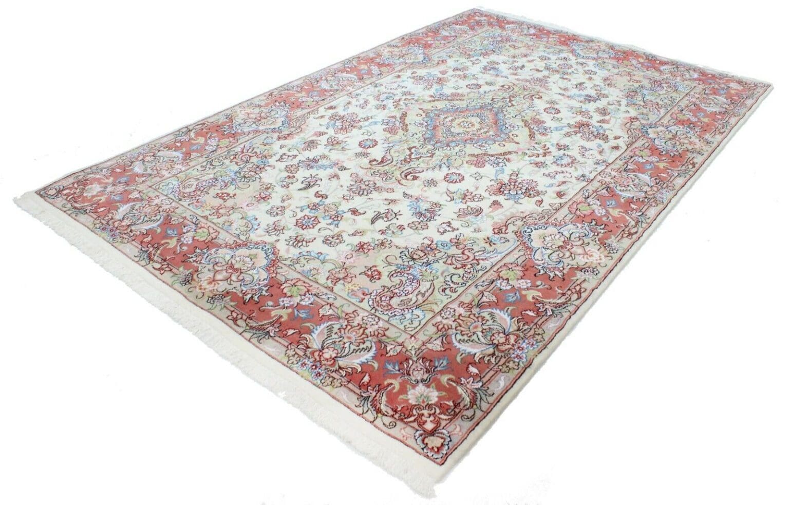 Perserteppich Tabriz 308 x 196 cm Wolle handgeknüpft