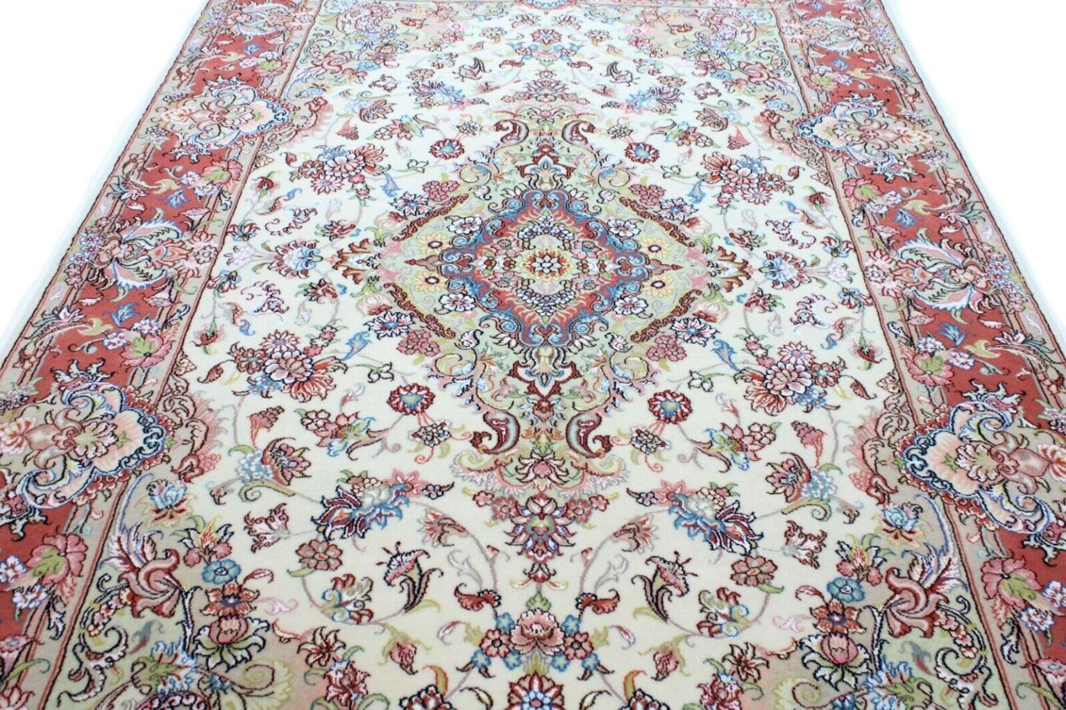 Perserteppich Tabriz 308 x 196 cm Wolle handgeknüpft