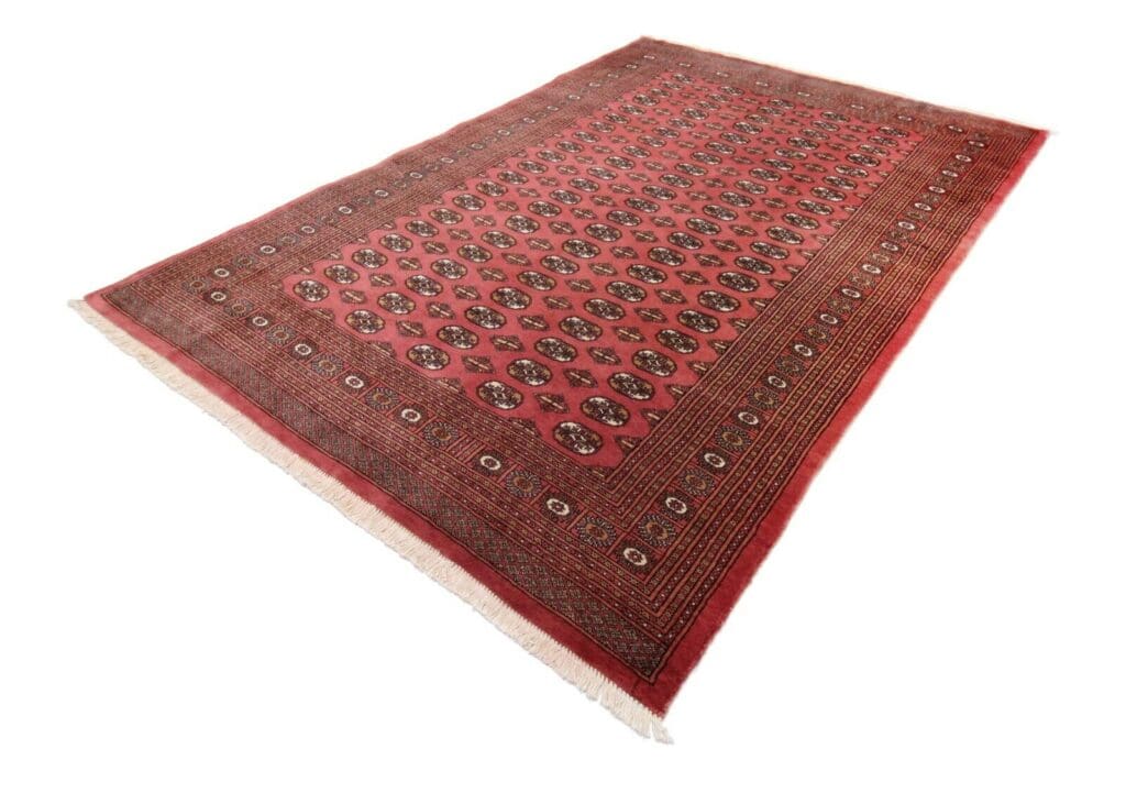 original-pakistan-perserteppich-buchara-302x220-cm-handgeknupft-1 Orientteppich Buchara 302 x 220 cm Wolle handgeknüpft