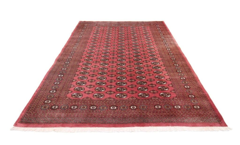 original-pakistan-perserteppich-buchara-302x220-cm-handgeknupft-2 Orientteppich Buchara 302 x 220 cm Wolle handgeknüpft