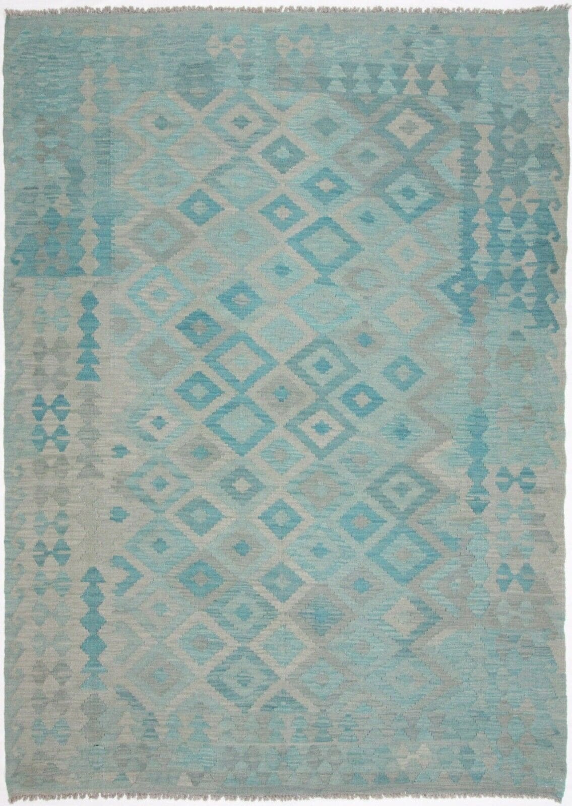 Orientteppich Afghanistan 245 x 185 cm Wolle handgewebt