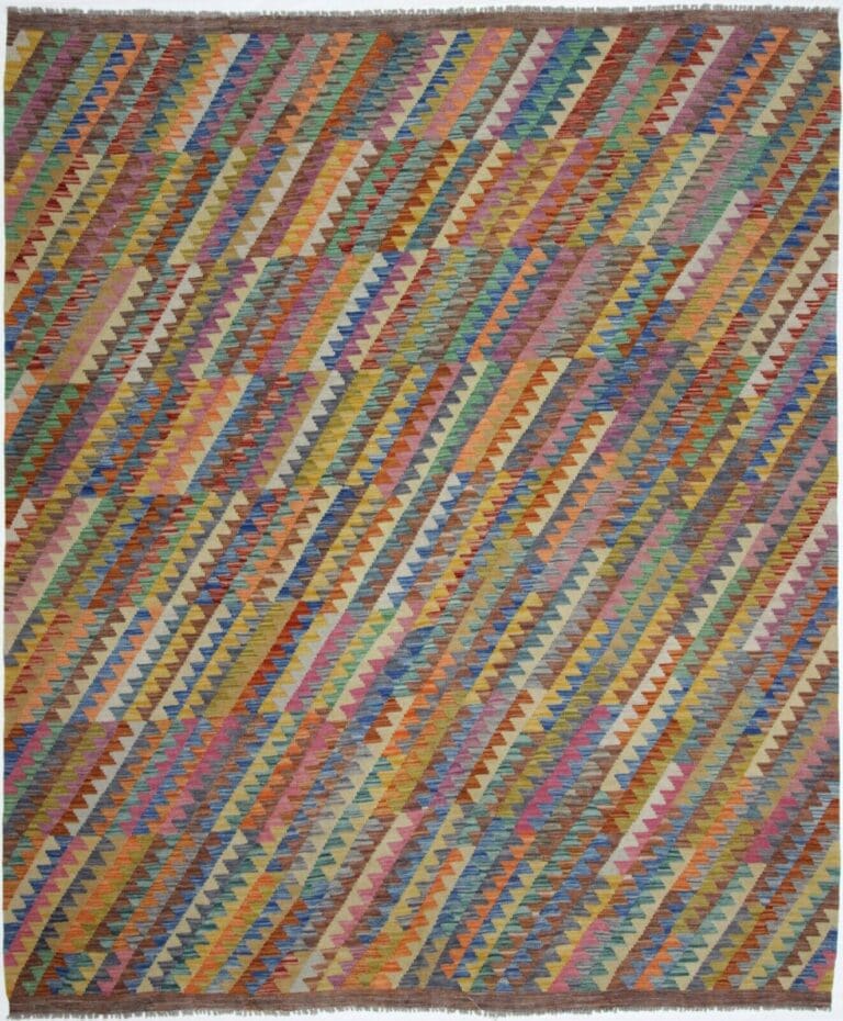 Orientteppich 253x215 cm Wolle handgewebt