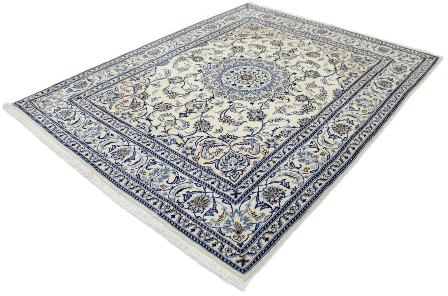 Perserteppich Nain 250 x 197 cm Wolle handgeknüpft