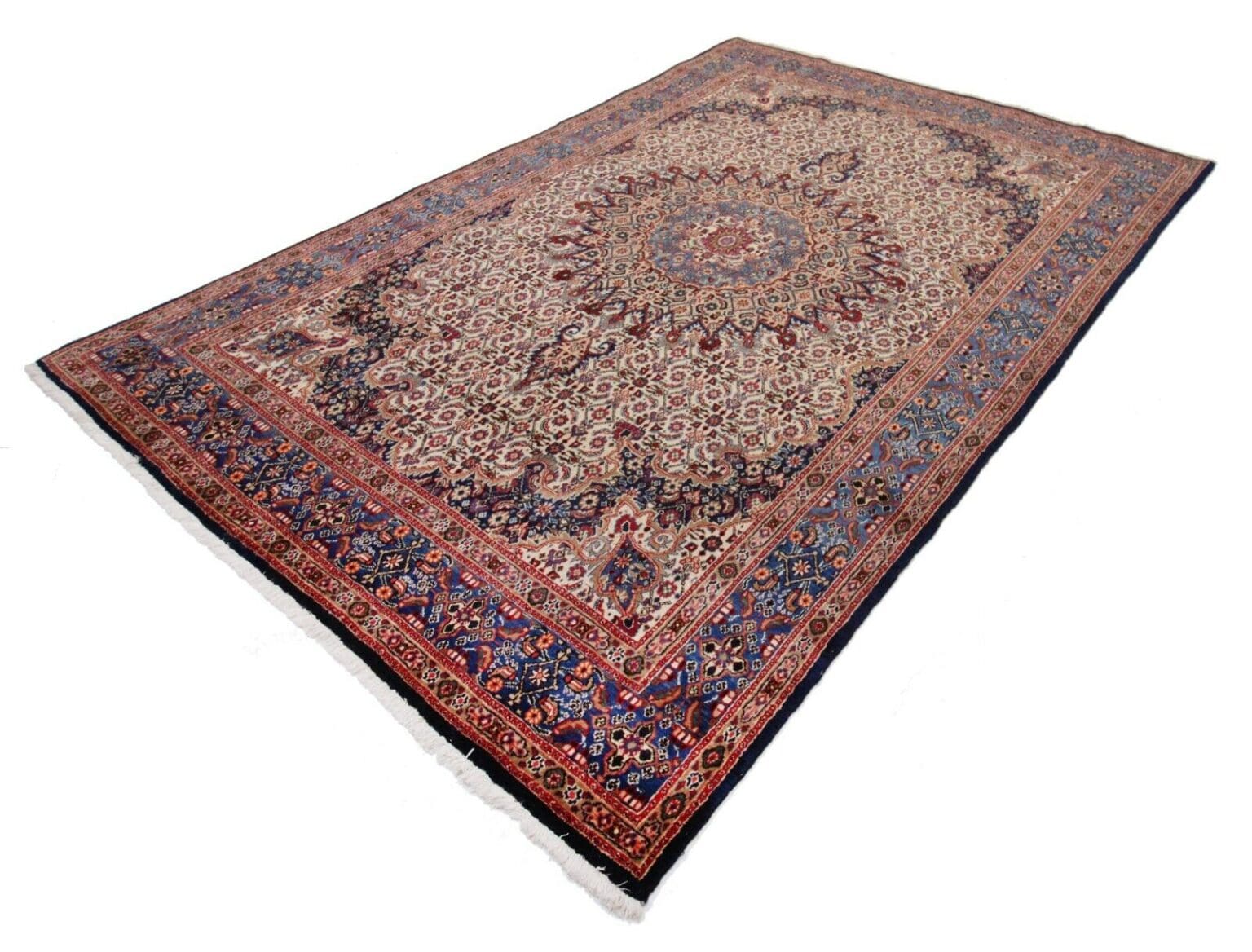 Perserteppich Moud 310 x 210 cm Wolle handgeknüpft