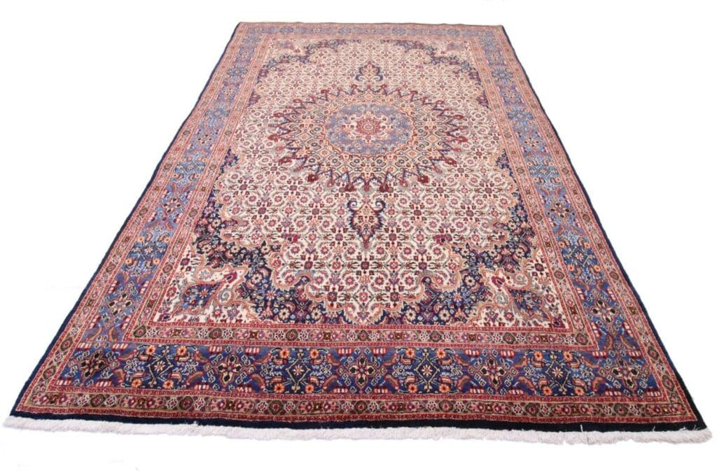 Perserteppich Moud 310 x 210 cm Wolle handgeknüpft