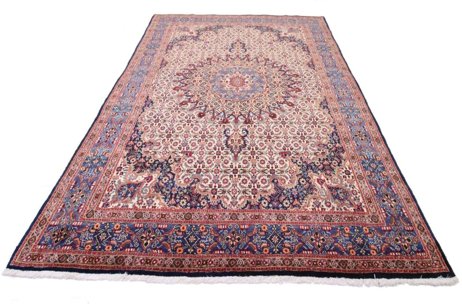 Perserteppich Moud 310 x 210 cm Wolle handgeknüpft