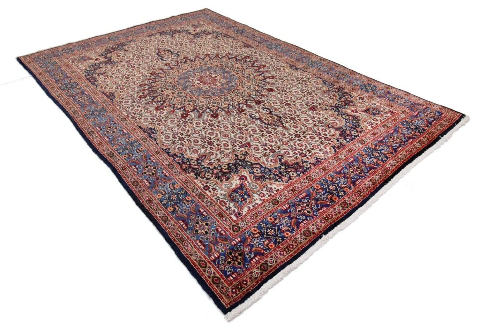 Perserteppich Moud 310 x 210 cm Wolle handgeknüpft
