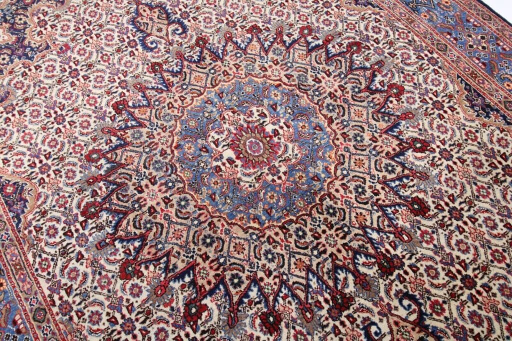 Perserteppich Moud 310 x 210 cm Wolle handgeknüpft