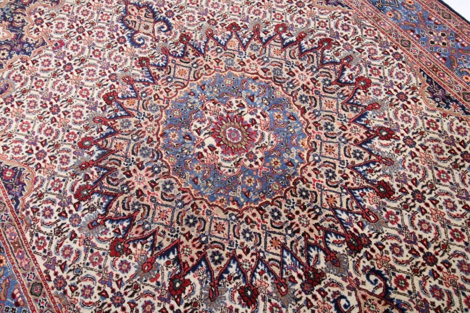 Perserteppich Moud 310 x 210 cm Wolle handgeknüpft