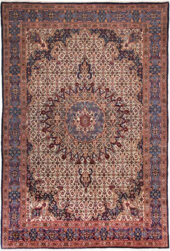 Perserteppich Moud 310 x 210 cm Wolle handgeknüpft