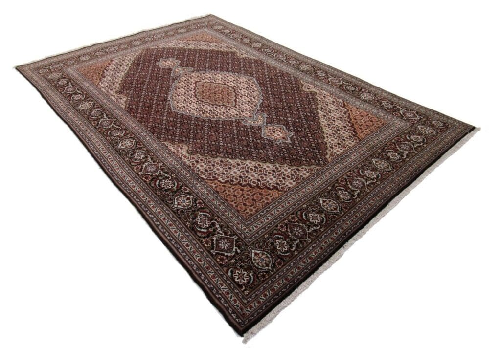 Perserteppich Tabriz 294 x 198 cm Wolle handgeknüpft
