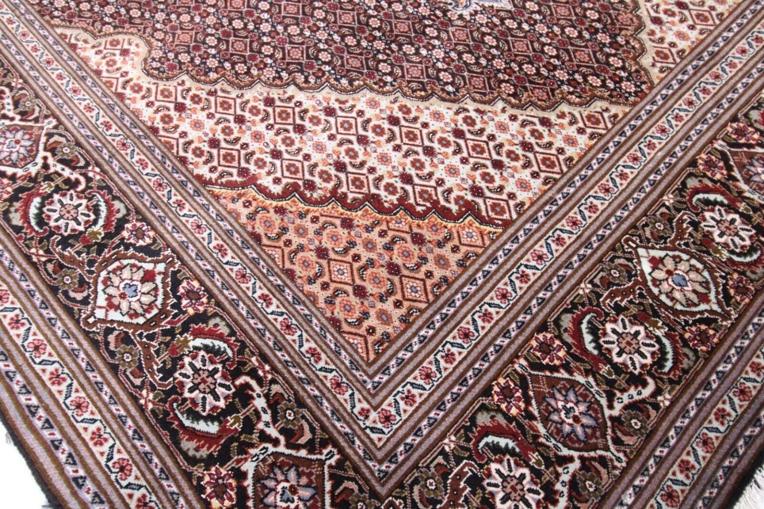 Perserteppich Tabriz 294 x 198 cm Wolle handgeknüpft