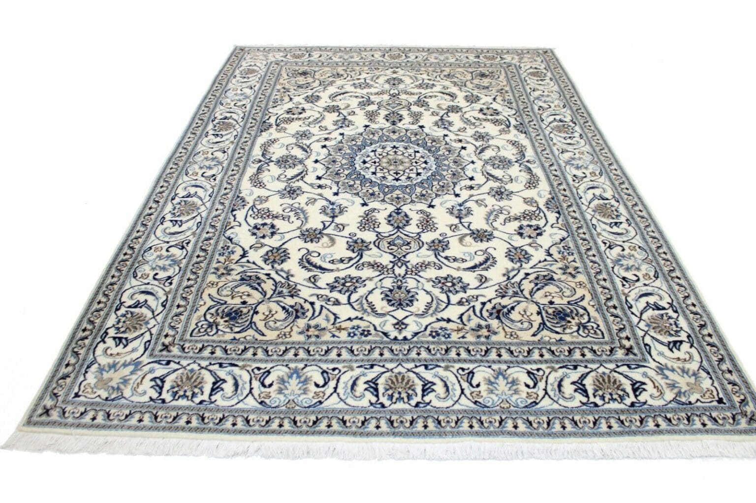 Perserteppich Nain 290 x 202 cm Wolle handgeknüpft