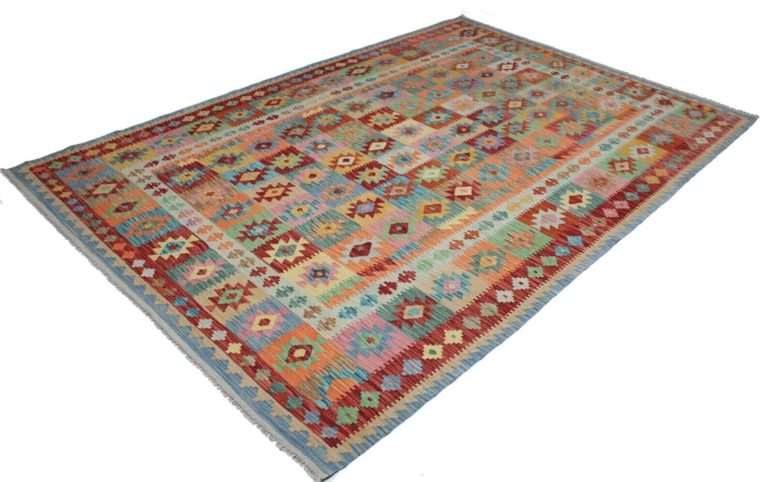 Orientteppich Afghanistan 294 x 203 cm Wolle handgewebt