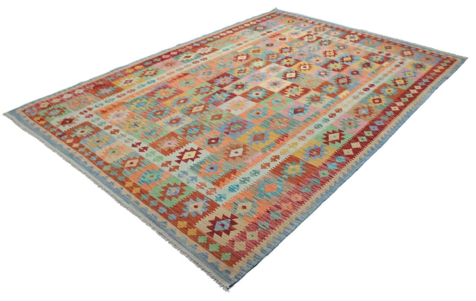 Orientteppich Afghanistan 294 x 203 cm Wolle handgewebt