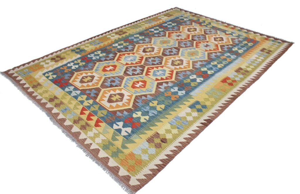 Orientteppich Afghanistan 292 x 207 cm Wolle handgewebt