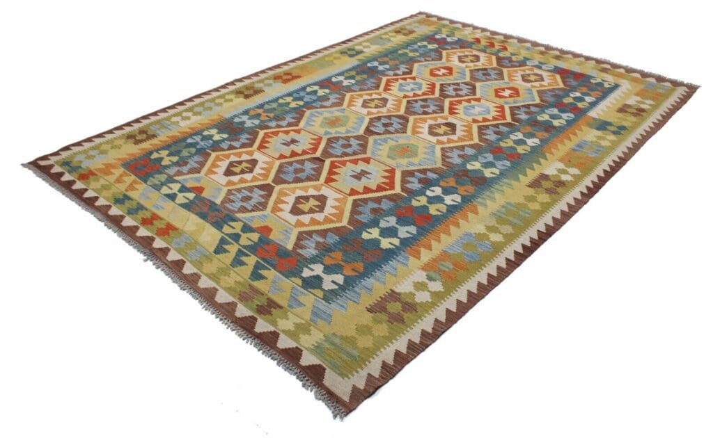 Orientteppich Afghanistan 292 x 207 cm Wolle handgewebt