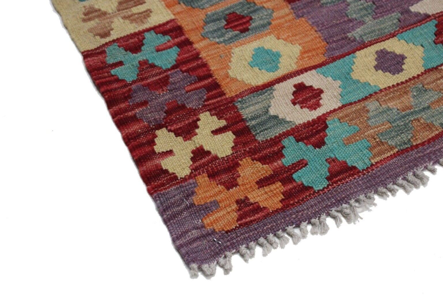 Orientteppich Afghanistan 248 x 196 cm Wolle handgewebt