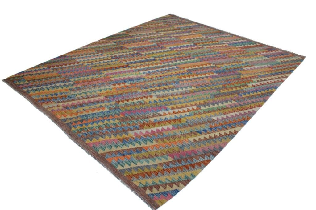 Orientteppich 253x215 cm Wolle handgewebt