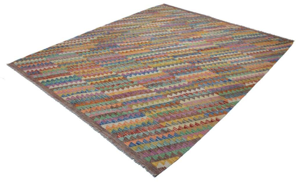 Orientteppich 253x215 cm Wolle handgewebt