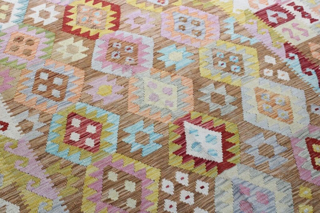Orientteppich Afghanistan 250x212 cm Wolle handgewebt