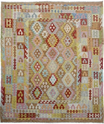 Orientteppich Afghanistan 250x212 cm Wolle handgewebt
