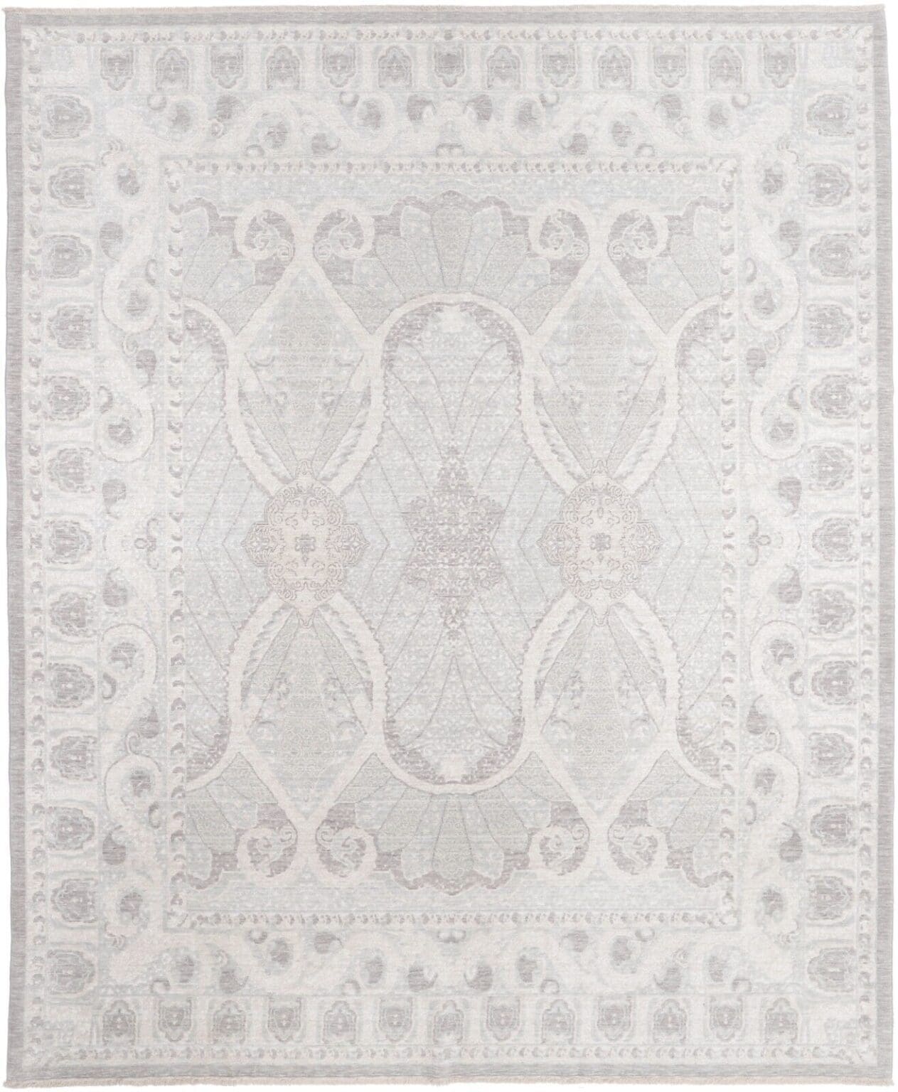 Orientteppich 307 x 374 cm Wolle handgeknüpft