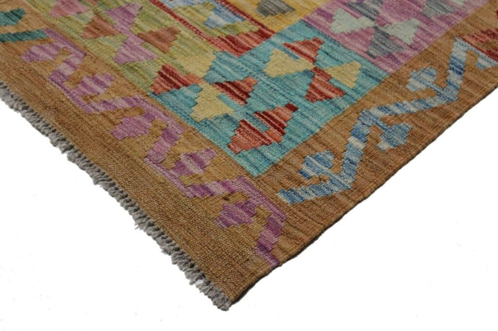 Orientteppich 260x202 cm Wolle handgewebt