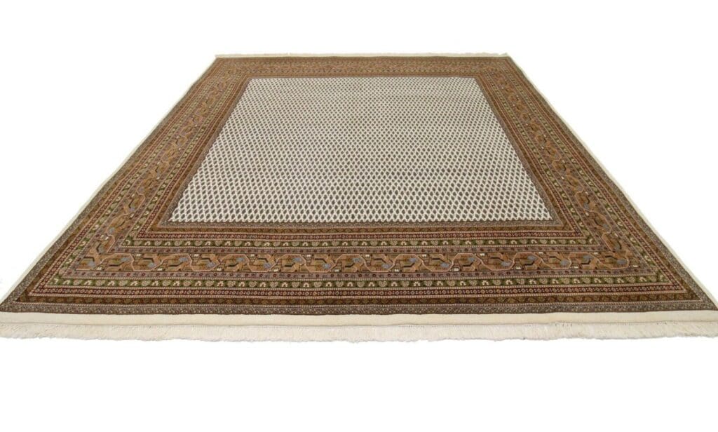 Orientteppich Sarough 302 x 298 cm Wolle handgeknüpft