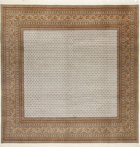 Orientteppich Sarough 302 x 298 cm Wolle handgeknüpft