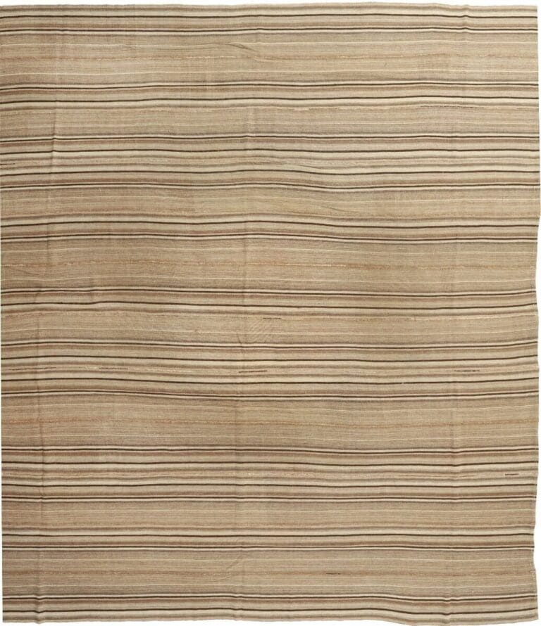 Perserteppich 345x305 cm Wolle handgewebt