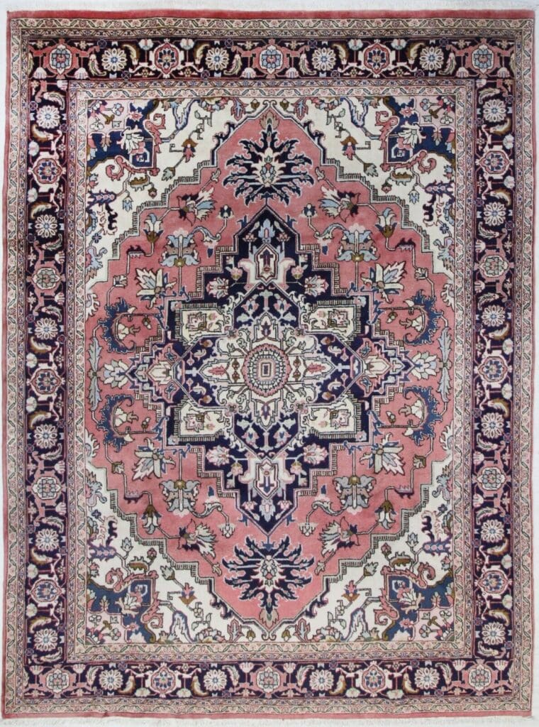 Perserteppich Heriz 340 x 248 cm Wolle handgeknüpft