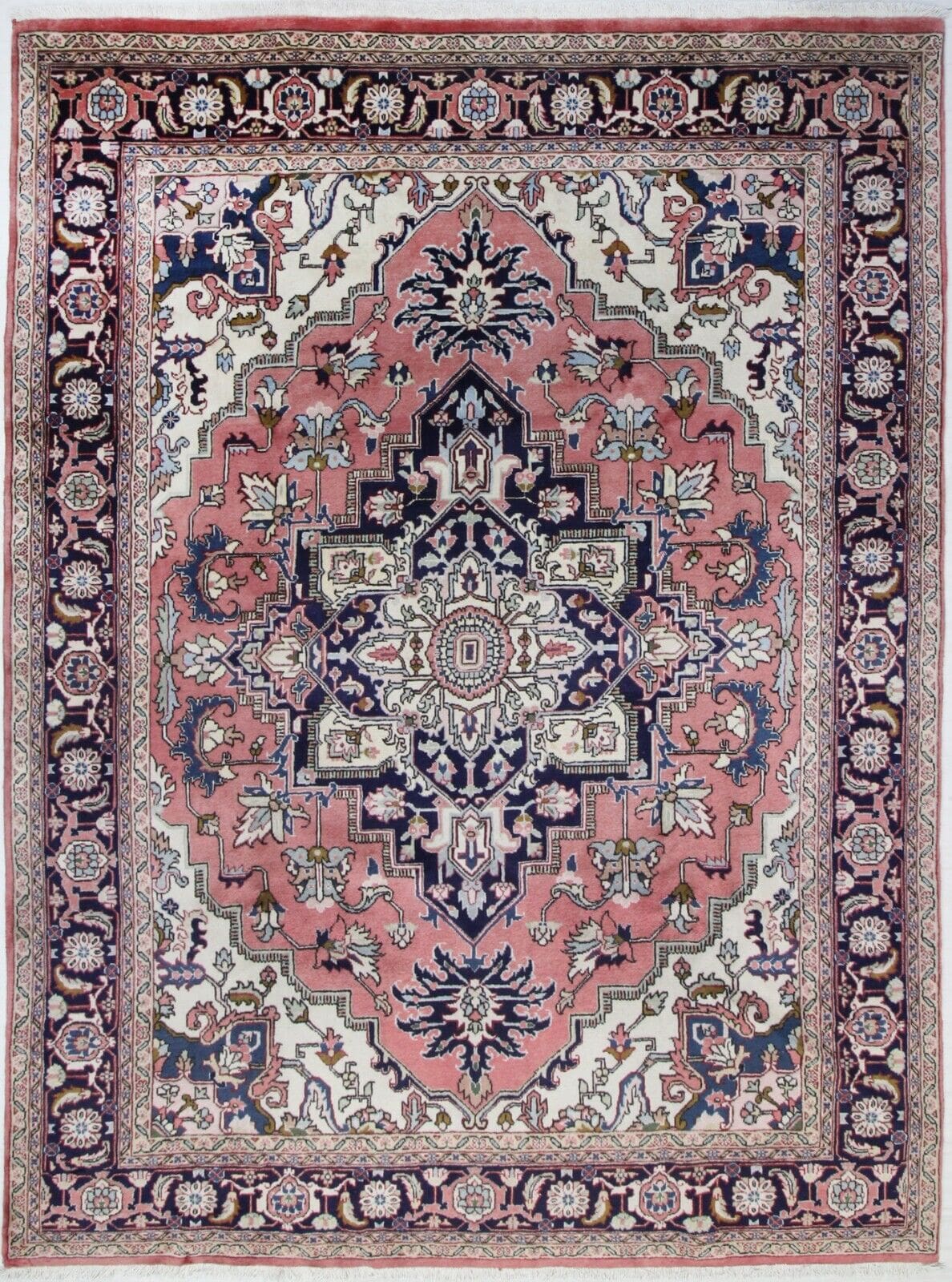 Perserteppich Heriz 340 x 248 cm Wolle handgeknüpft