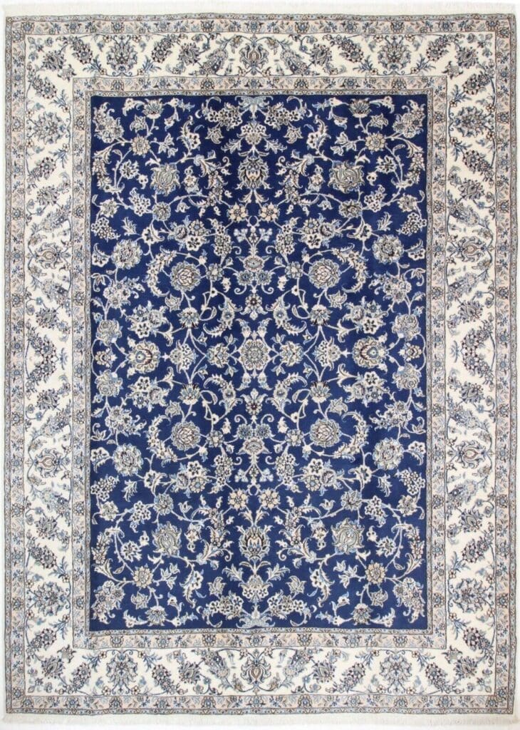 Perserteppich Nain 344 x 246 cm Wolle handgeknüpft