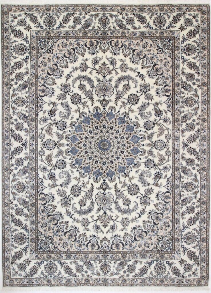 Perserteppich Nain 344 x 248 cm Wolle handgeknüpft