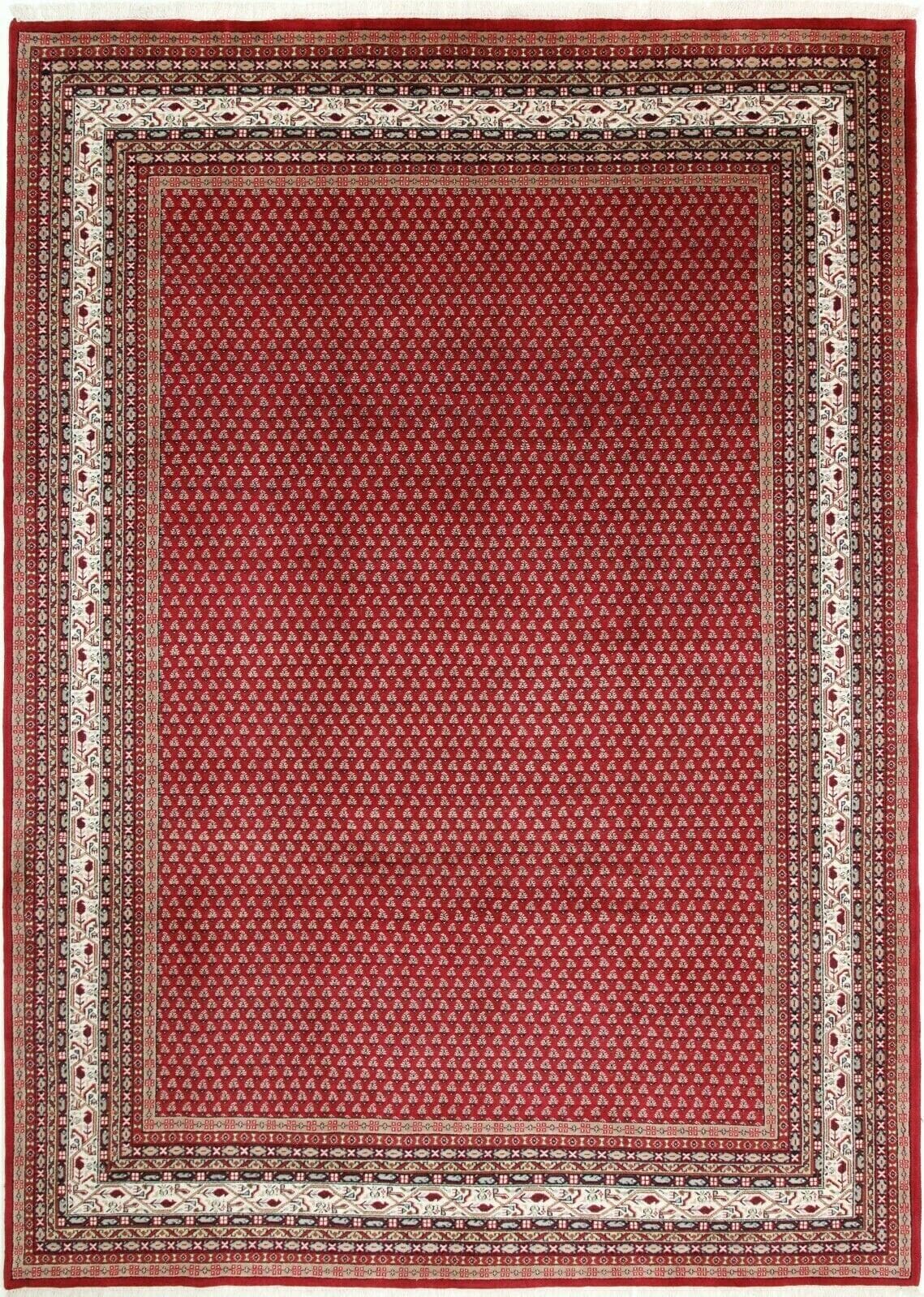 Orientteppich Sarough 351 x 246 cm Wolle handgeknüpft