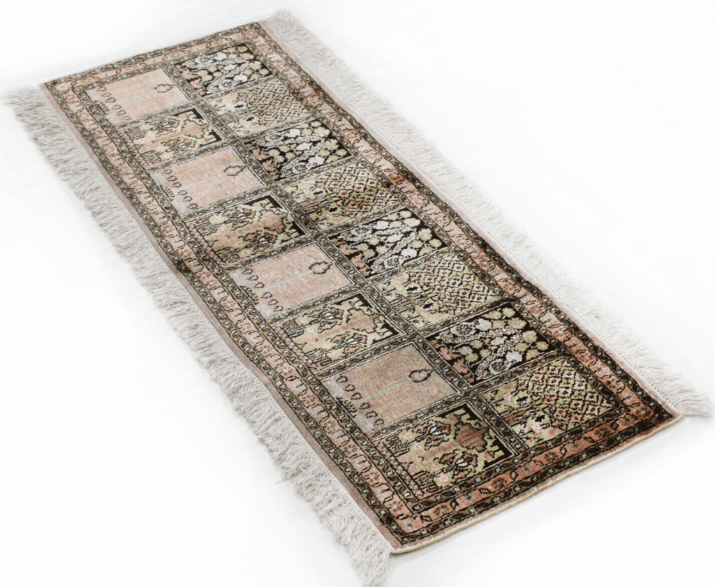 Orientteppich Kashmir 124 x 75 cm Seide handgeknüpft