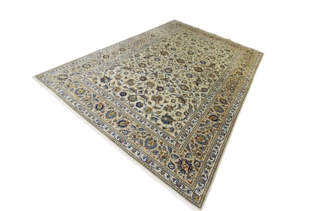 Perserteppich Keshan 347 x 239 cm Wolle handgeknüpft
