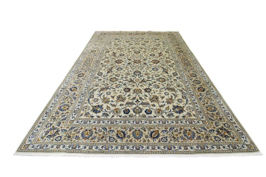 Perserteppich Keshan 347 x 239 cm Wolle handgeknüpft