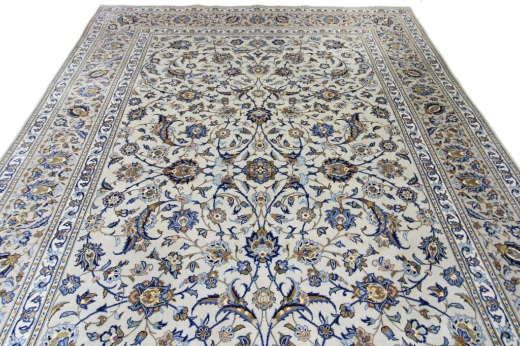 Perserteppich Keshan 347 x 239 cm Wolle handgeknüpft