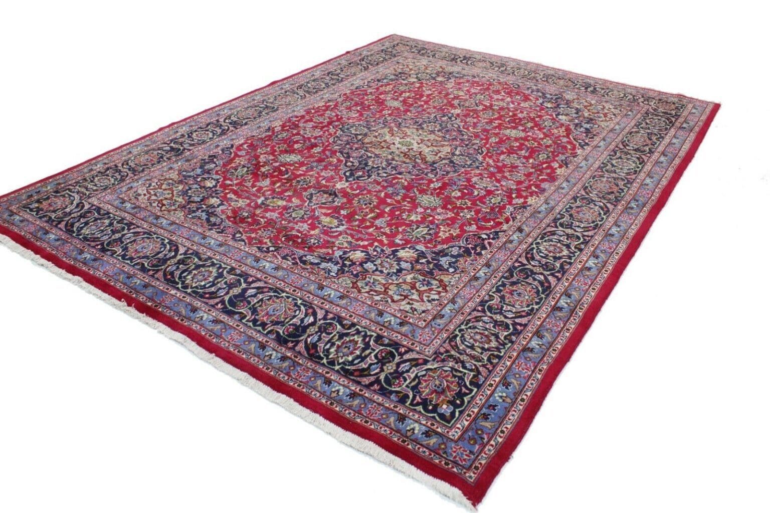 Perserteppich Kashmar 345 x 251 cm Wolle handgeknüpft