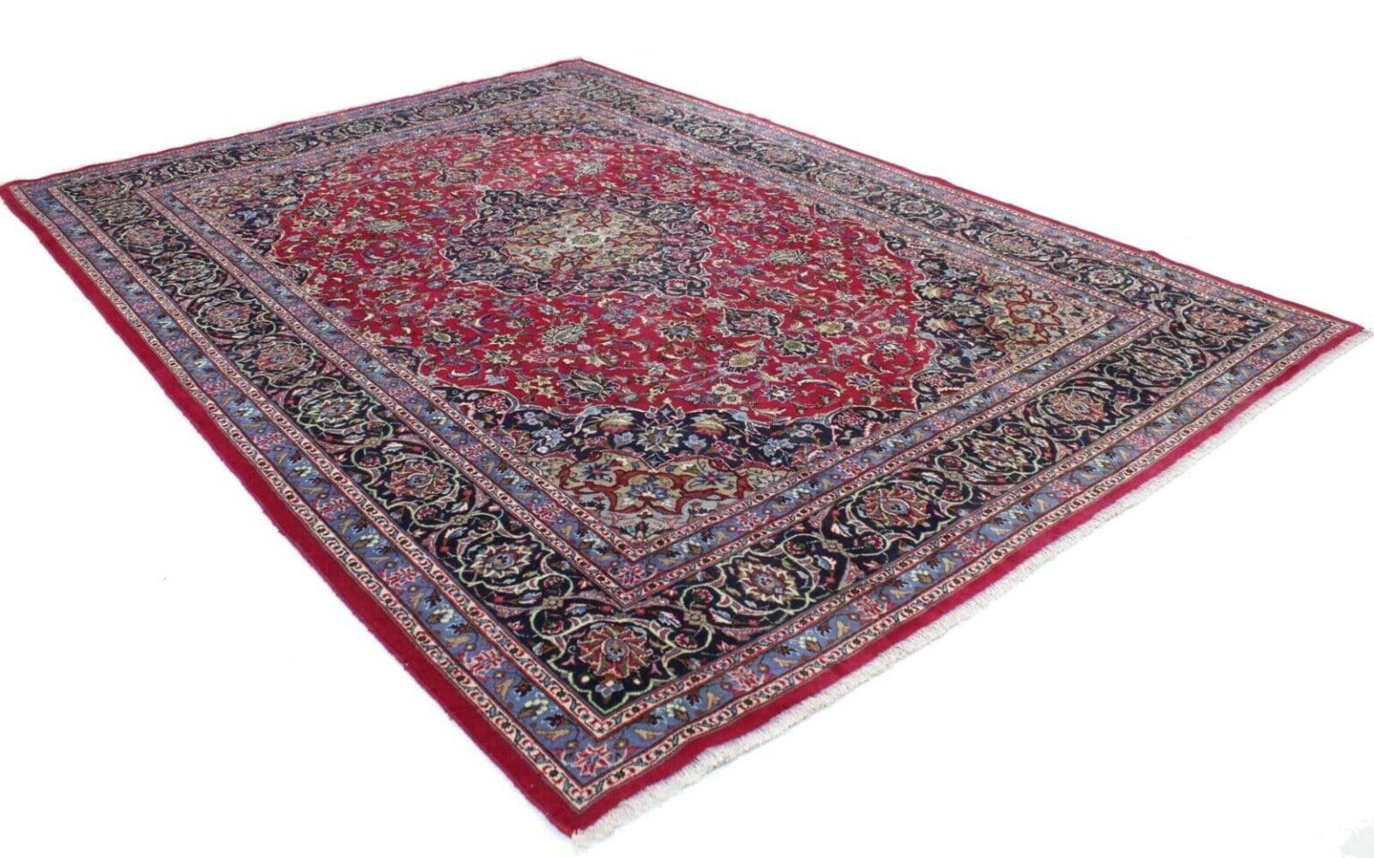 Perserteppich Kashmar 345 x 251 cm Wolle handgeknüpft