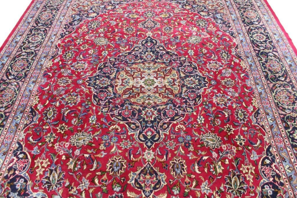 Perserteppich Kashmar 345 x 251 cm Wolle handgeknüpft