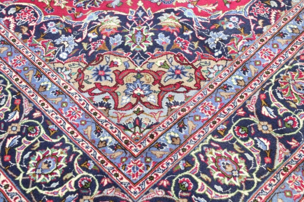 Perserteppich Kashmar 345 x 251 cm Wolle handgeknüpft