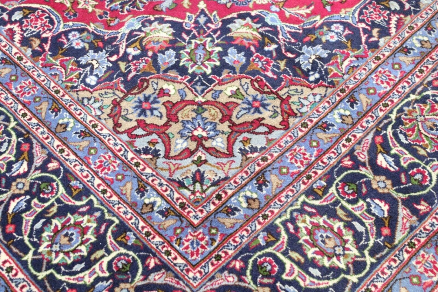 Perserteppich Kashmar 345 x 251 cm Wolle handgeknüpft
