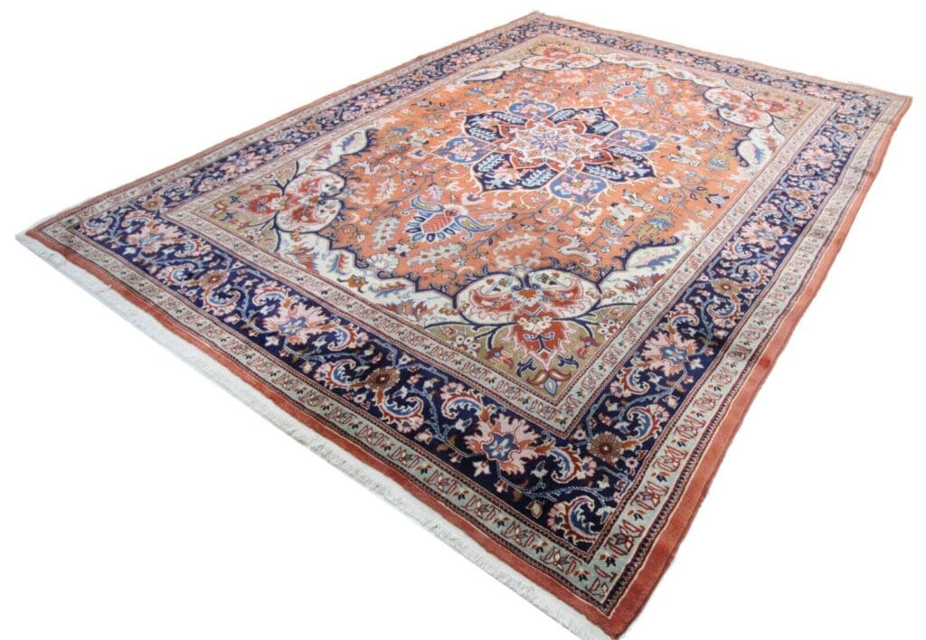 Perserteppich Heriz 360 x 285 cm Wolle handgeknüpft