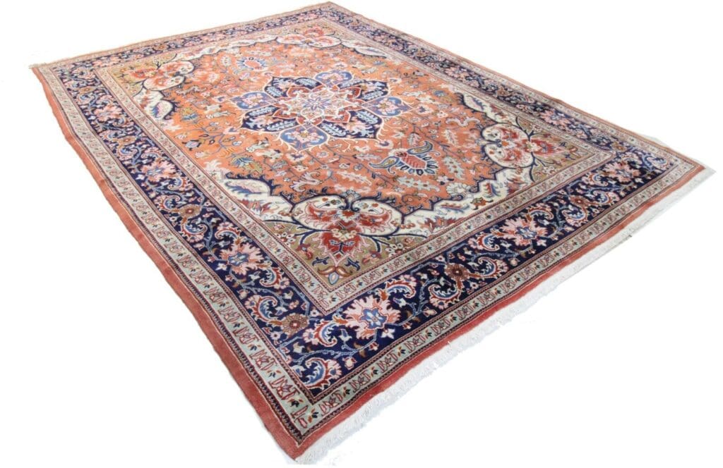 Perserteppich Heriz 360 x 285 cm Wolle handgeknüpft