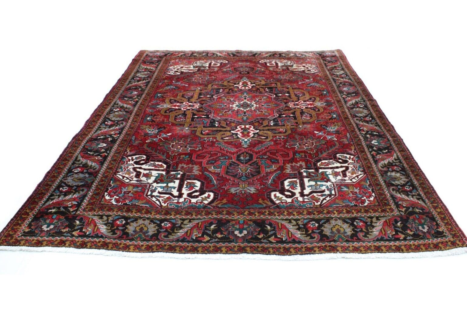 handgeknupfter-perserteppich-337x240-cm-nr-219-orientteppich-2 Perserteppich Heris 337 x 240 cm Wolle handgeknüpft