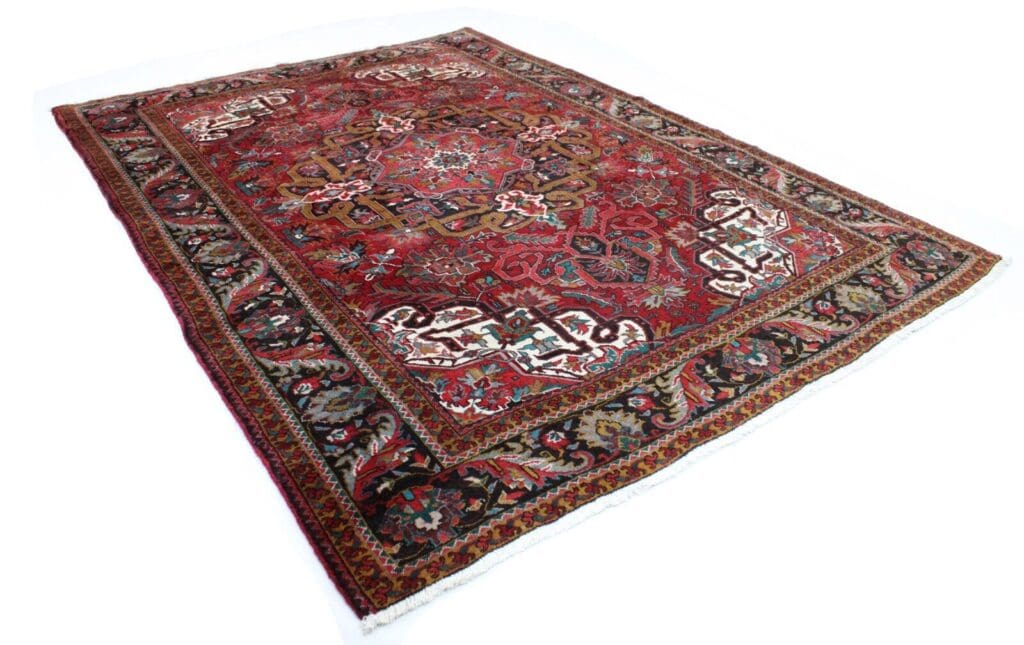 handgeknupfter-perserteppich-337x240-cm-nr-219-orientteppich-3 Perserteppich Heris 337 x 240 cm Wolle handgeknüpft